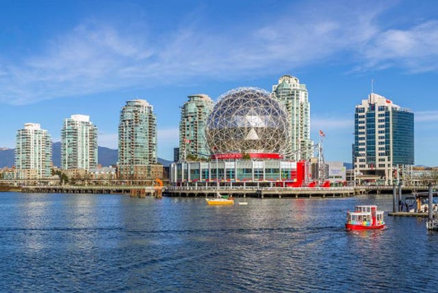 Vancouver, Canada photo of city by twilight