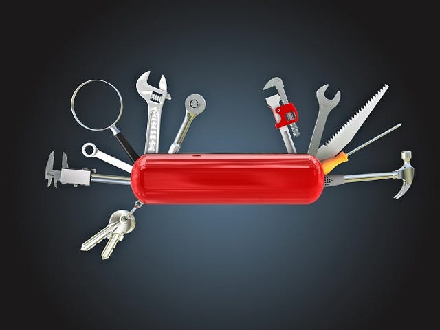 swiss knife multi tool 3d